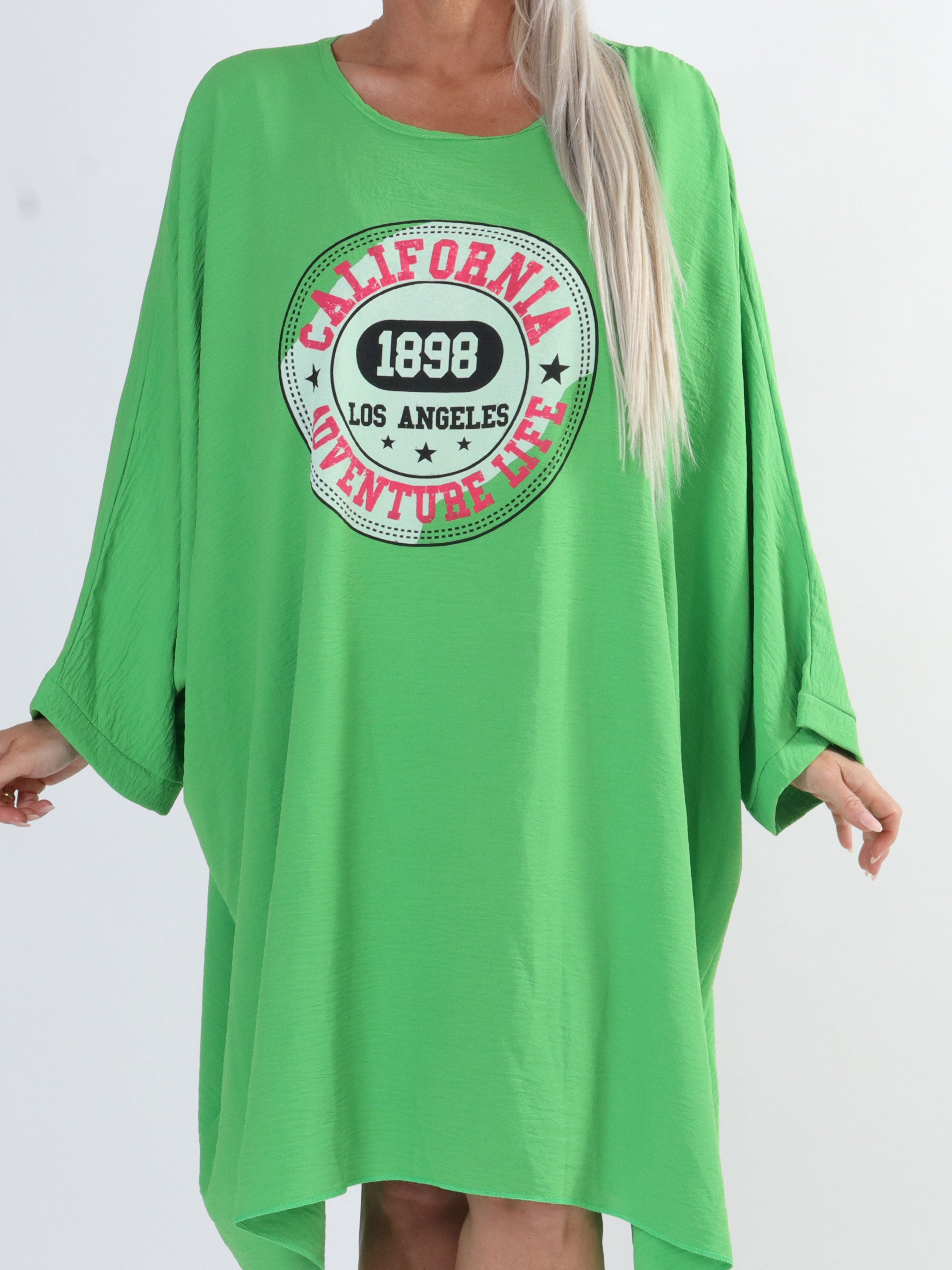 California - Plus size kjole i cool stil